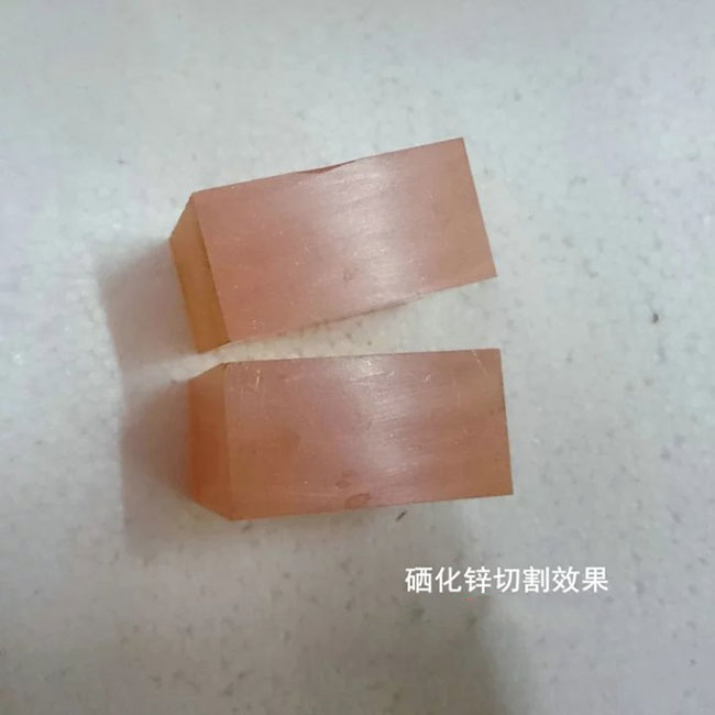 硒化鋅晶體切割效果