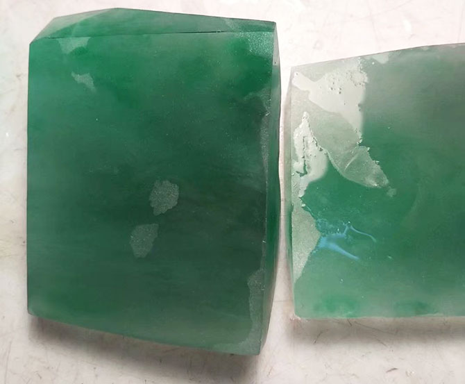 翡翠切割樣品效果