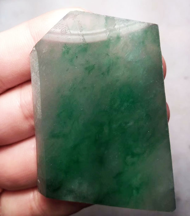 翡翠切割樣品效果