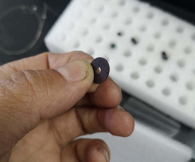 磁性材料切樣