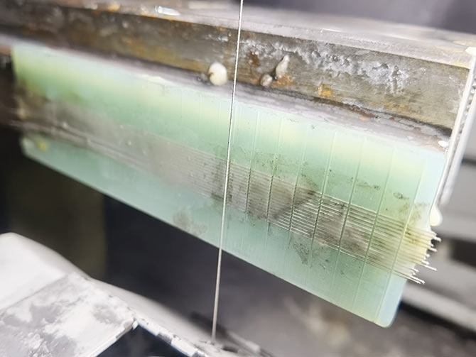 細(xì)線合金用金剛石線鋸怎么切割 細(xì)線合金用金剛石線鋸怎么切割