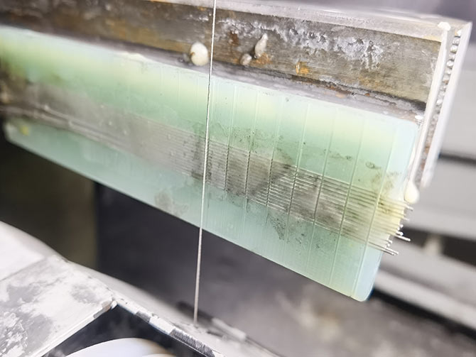 細(xì)線合金用金剛石線鋸怎么切割 細(xì)線合金用金剛石線鋸怎么切割