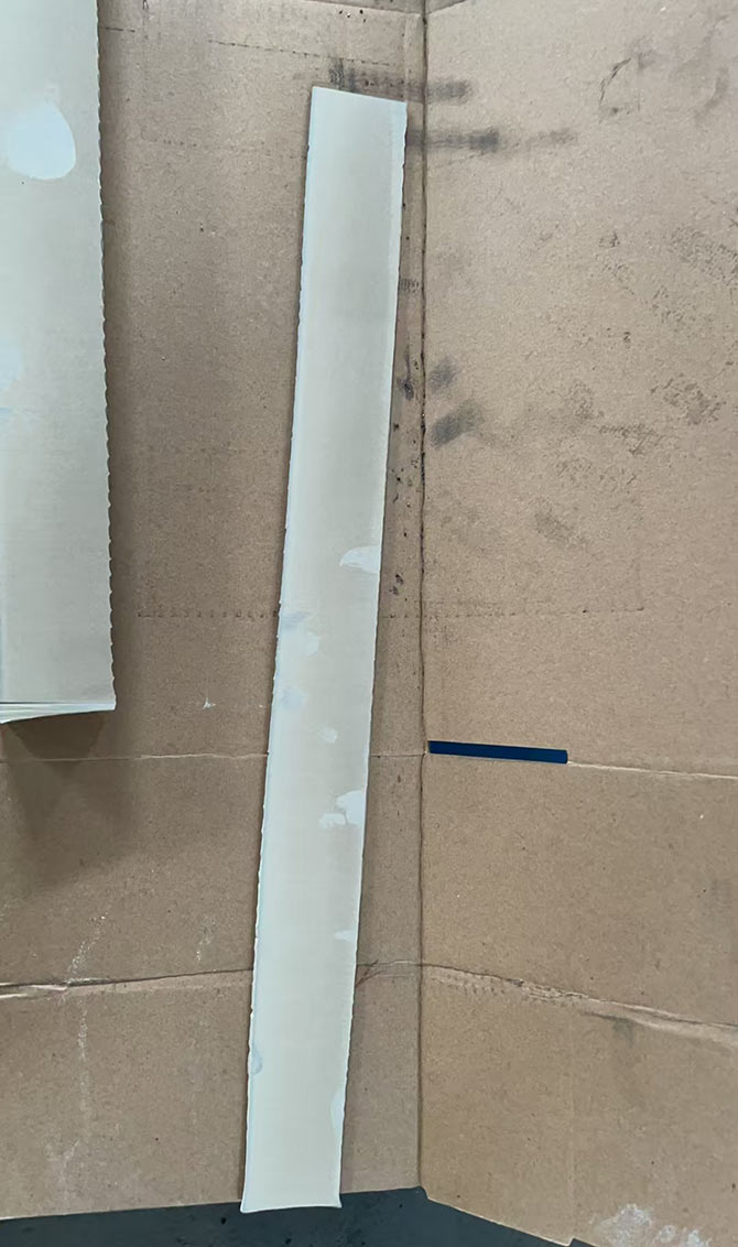 未燒結(jié)陶瓷切樣圖