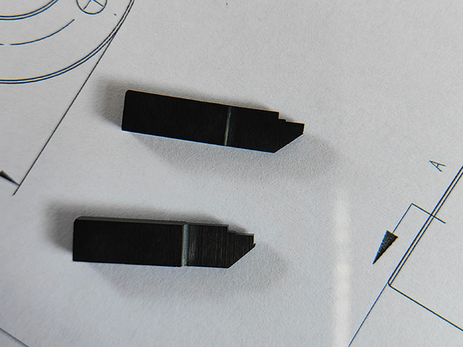 碳化硅切割一個直角臺階